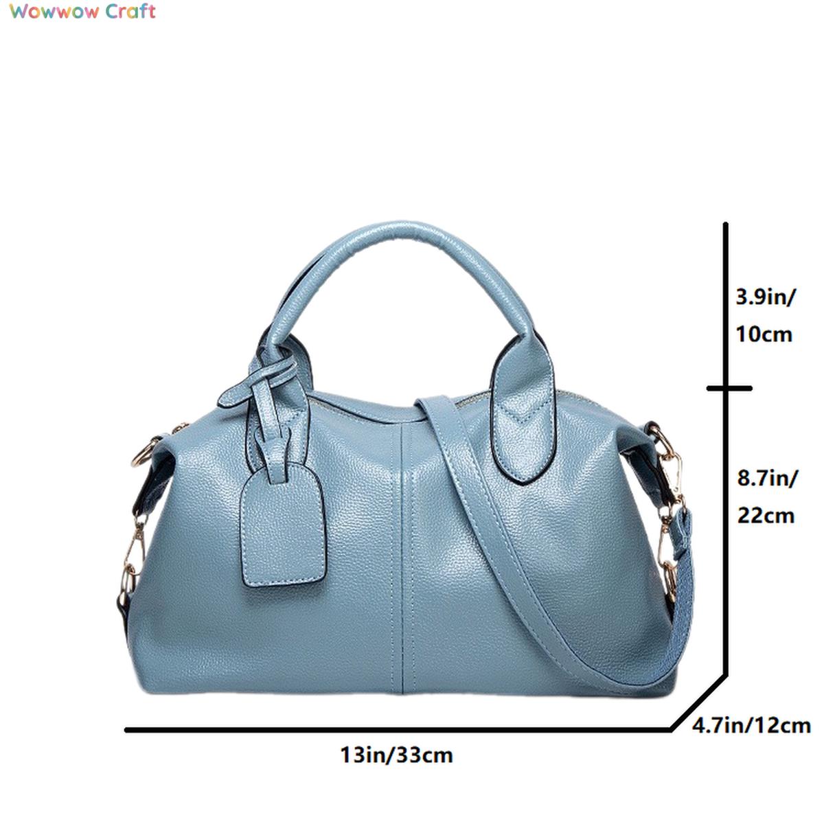 Shoulder Bags,Totes,Leather Bags,Multicolor Soft Leather Boston Bag - Leather Crossbody Handbag Shoulder Bag